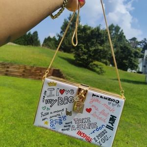 Graffiti shoulder bag